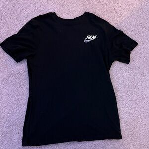 Mens Black Dri-FIT Giannis x Nike Shirt